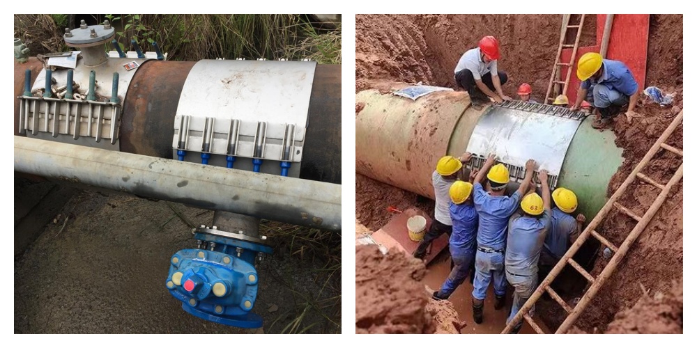 Versatile Repair Clamp for Instant Pipe Repairs in Multiple Industries