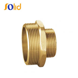 Brass Threaded Hex Nipples