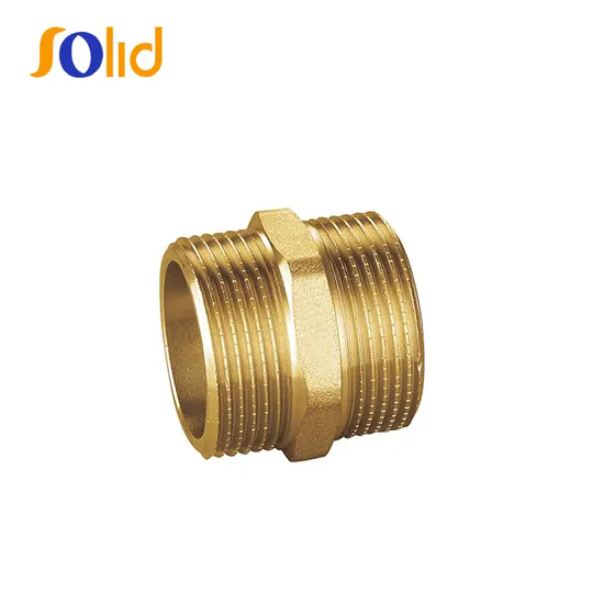 Brass Threaded Hex Nipples