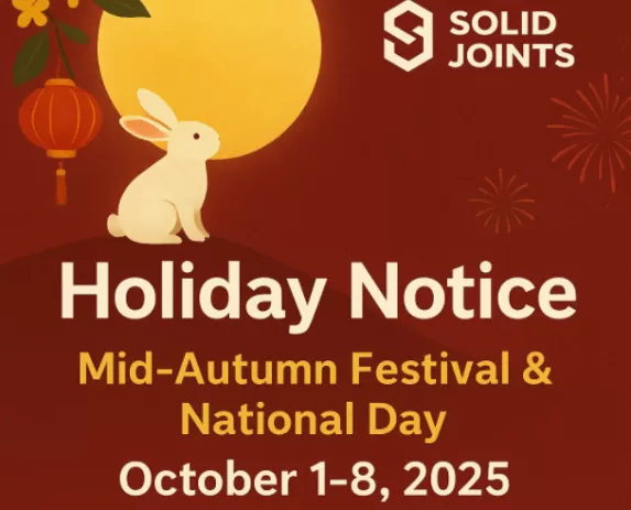 ​Holiday Notice — Mid-Autumn Festival & National Day Closure (Oct 1–8, 2025)