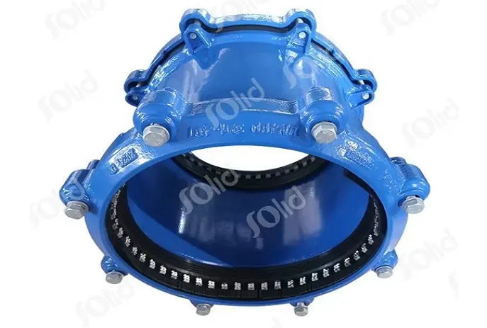 Can a Self-Locking Universal Coupling Handle Pipe Misalignment and Ground Movement?